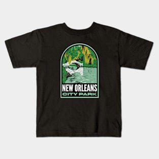 New Orleans City Park LA Kids T-Shirt